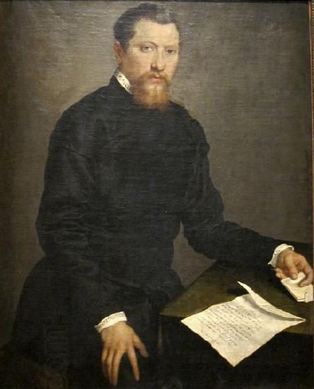 Giovanni Battista Moroni Portrait of a Man oil painting picture